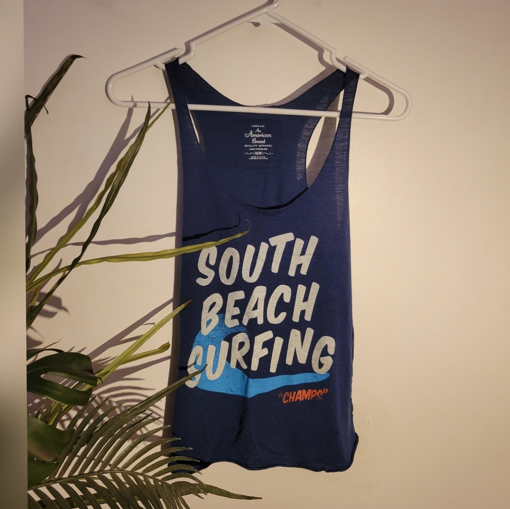 Navy Forever 21 tank top